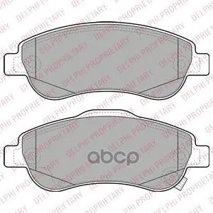 Колодки Тормозные Honda Cr-V Iii 07- Передние Delphi Lp2093 Delphi арт. LP2093