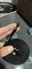 Cinta de cierre de velcro autoadhesivo, 1 Uds., 5M/rollo, 10mm, ganchos fuertes reutilizables, Lazos de Cable, cinta mágica, accesorios de bricolaje