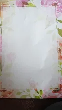 Papel de carta de impresión, papel de escritura de estilo Floral creativo, Retro, A4, dibujos animados, letras de amor pequeñas, papelería romántica, 40 Uds.