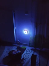 Led-Night-Light Corridor-Lamp Eu-Us-Plug Bedroom Wireless-Sensor Mini for Baby Square