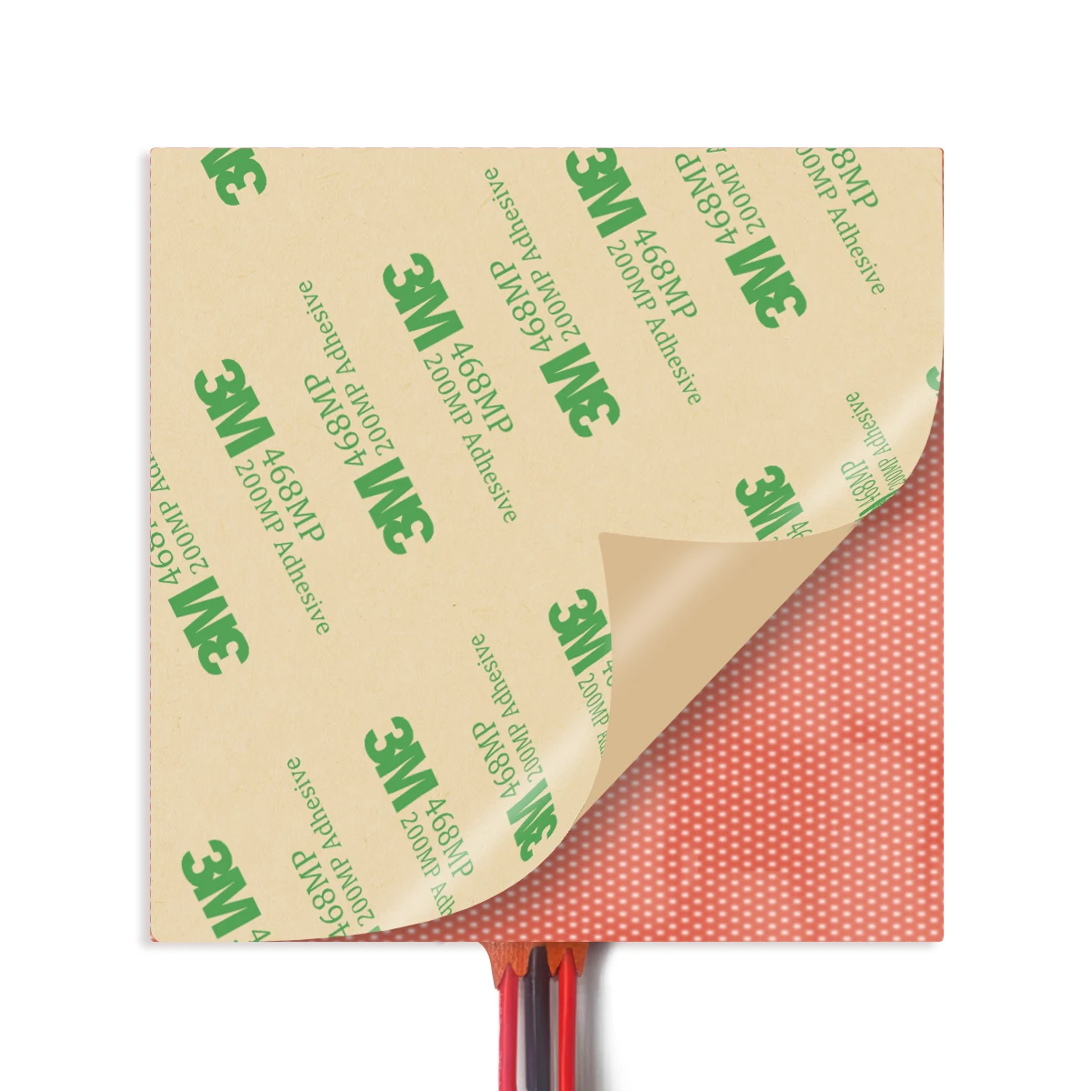 Placa da Construção da Folha do Calefator da Almofada do Viveiro do Silicone de 110v 220v 450w com o Termistor de Ntc 100k para a Impressora de Voron 3d Parte a Cama Aquecida - Imagem 5