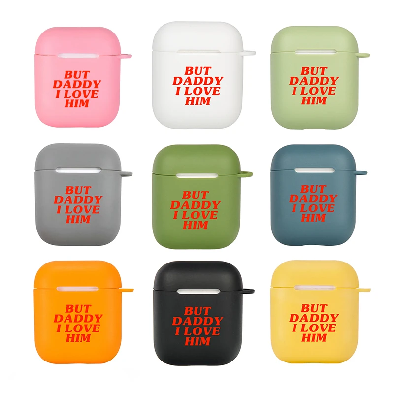

Harry Styles But Daddy I Love Him Case For Airpods case Soft Silicone Protective Cover Case Candy Color Bluetooth Earphone Cover