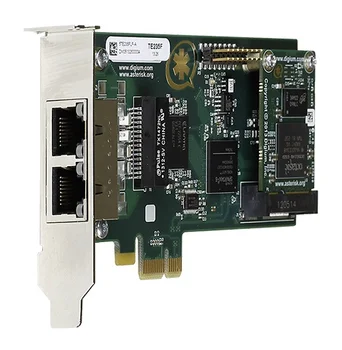 

Digium TE235 PCIe Card 2x PRI/E1 (Dual-Span)