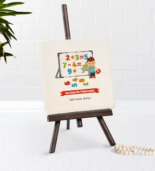 

Personalized Math Teacher Şovaleli Natural Taş-5