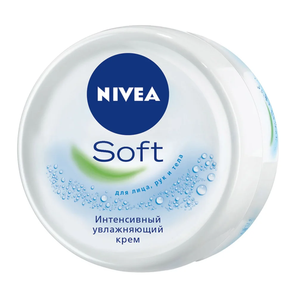 NIVEA Soft Крем увлажняющий(шайба) 200мл