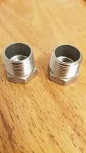 NPT Reducer Bushing Thread Male-To-Female Pipe-Fitting-Connector 304-Stainless-Steel