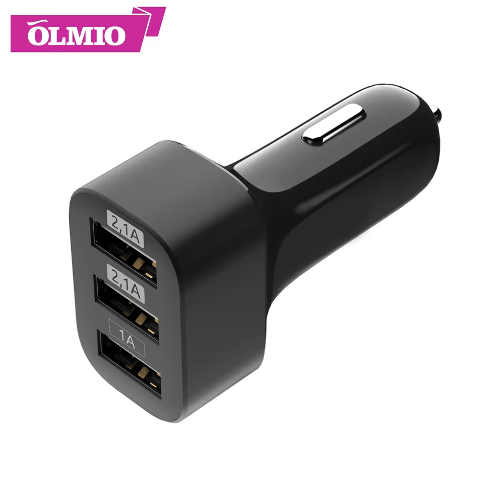 Автомобильное зарядное устройство Olmio 3USB ПР038714 5.2 A|Кабели адаптеры и разъемы| |
