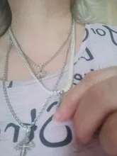 DOTEFFIL-collar de plata de ley 925 para mujer y hombre, cadena de 6mm con laterales completos de 18/20/24 pulgadas, joyería de compromiso de boda a la moda