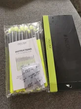 Docolor 15 Uds Set de brochas de maquillaje de ojos profesional ojo sombra antiojeras de cejas pestañas camisas mezcla de pinceles de maquillaje