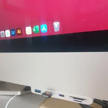 Splitter Computer Rocketek Imac Usb-3.0-Hub Aluminum-Alloy Sd/tf-Card-Reader 3-Port-Adapter