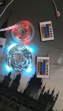 WIFI Bluetooth tiras de Led USB luces RGB 5050/2835 iluminación Led luz de la lámpara de la aplicación de teléfono de Control para TikTok luz TV Fondo fiesta