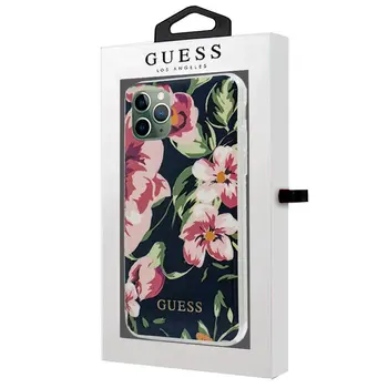 

IPhone 11 case Pro Max license Guess flowers