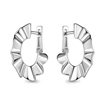 

Aquamarine earrings without inserts, 925 sterling silver