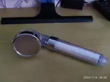 Sprinkler Shower-Head Bath-Sprayer Negative-Ions Bathing COTTON-FILTERS Pressurized Handheld