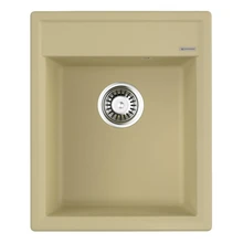 Мойка для кухни Omoikiri Daisen 42-MA Artgranit(Марципан)(Ударопрочная, термостойкая, перелив, встраиваемая