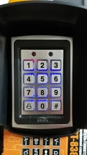 Gran oferta de teclado de Control de acceso Rfid, metálico, resistente al agua, con 1000 usuarios + 10 teclas, para sistema de Control de acceso de puerta RFID