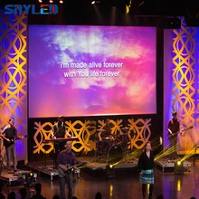 Внутренний P3.91 светодиодный видео настенный экран 500X500 мм