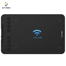 XP-Pen deco mini7w 7 Polegada desenho sem fio tablet gráficos com tilt electronics 8192 suporte windows mac android arte