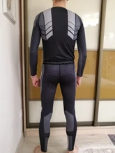 Conjunto de 3 piezrajes dmpresión para hombre conjunto de secadara correr ropa pa ceportamiento gimio Fess chándales conjunto de ropa deportiva