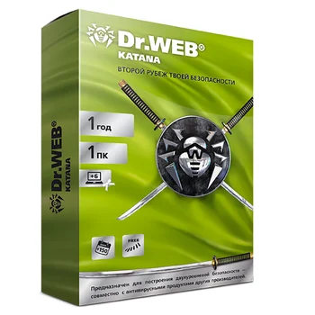 

Dr. web Katana antivirus license 1 pc 12 months lhw-kk-12m-1-a3