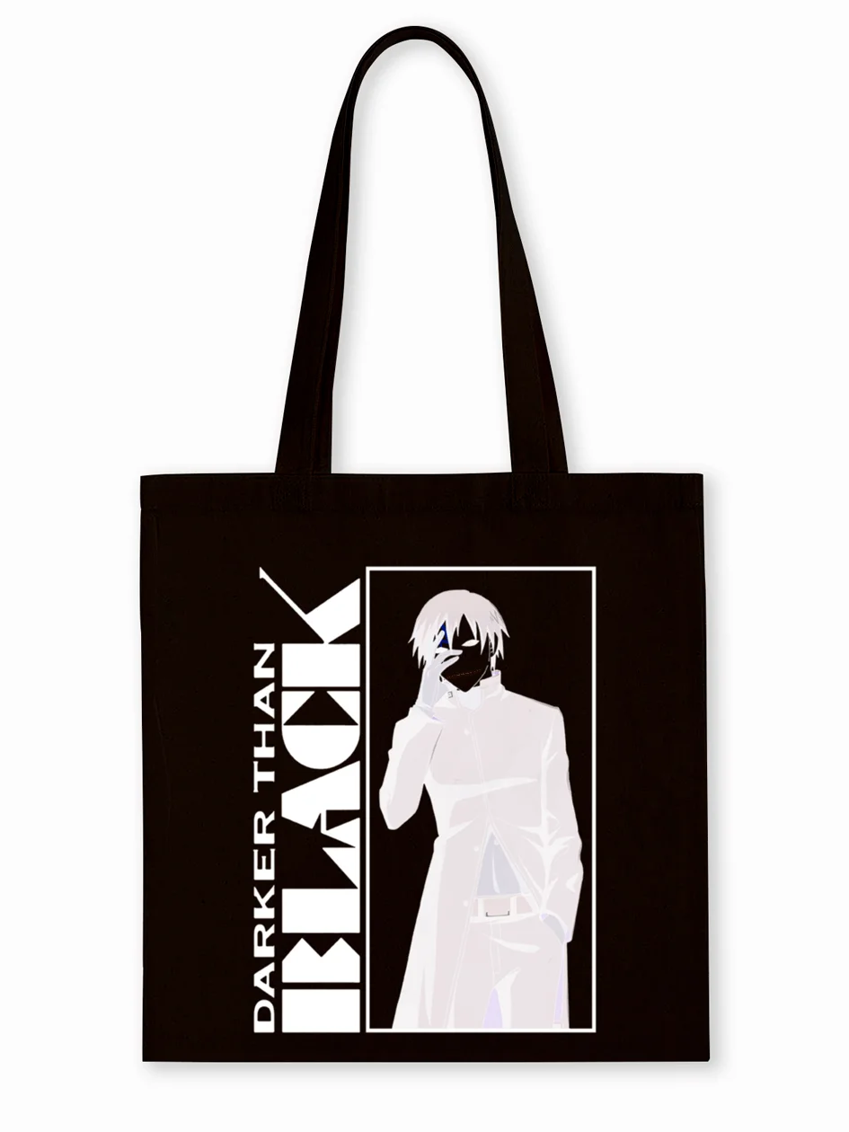 Рисунок 2 - Шоппер с принтом аниме Темнее чёрного
