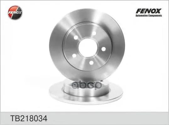 Диск Тормозной Задний Ford Focus Ii 04-/Focus C-Max 03-07/ C-Max 07- Tb218034 FENOX арт. TB218034