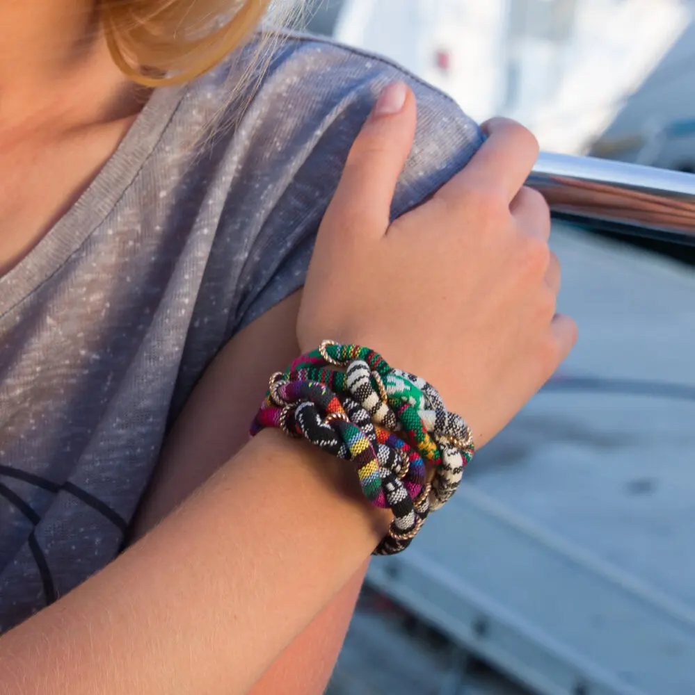 

BiggDesign AnemosS Sailor's Hitch Women's Bracelet-Color-Pink