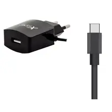 Настенное зарядное устройство Ref. 137737 USB 2,1 черный
