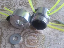 Cabezal de corte Universal de aluminio para cortacésped, cortacésped, sierra de hilo