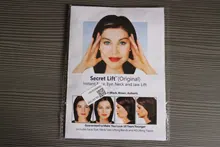 40 unids/set adhesivos faciales para rostro fino e invisible línea de arrugas flácida piel en forma de V cinta de elevación Facial Scotch para cara