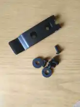 Kydex-Clips de cintura con Clip para Clip trasero, 1 pieza, accesorios de funda, parte trasera, K/de cintura con Clip N8U4