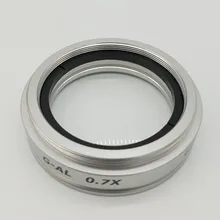 Научная 0.7x Aux линза/линза, подходит SMZ645 SMZ745 микроскоп aux линза
