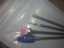 Fresas de diamante para manicura, accesorios para máquina de manicura, broca para máquina, molino de limpieza de cutículas para la eliminación de Gel, 1 Uds.