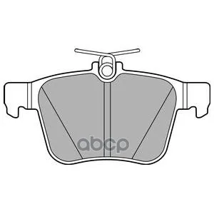 Колодки Задние Vw Golf Vii Lp2697 Delphi арт. LP2697