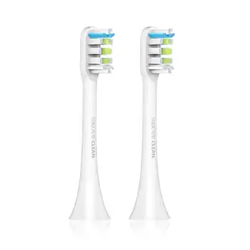 

Replaceable nozzles for toothbrushes Xiaomi soocas x3 (2 pcs.) (White)