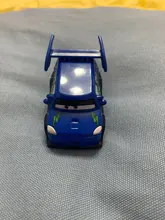 Disney Pixar Cars 2 Grem profesor Z millas Andy Acer Wingo Jerome impulso 1:55 fundición de aleación de Metal modelo de juguete regalo para el coche para niños
