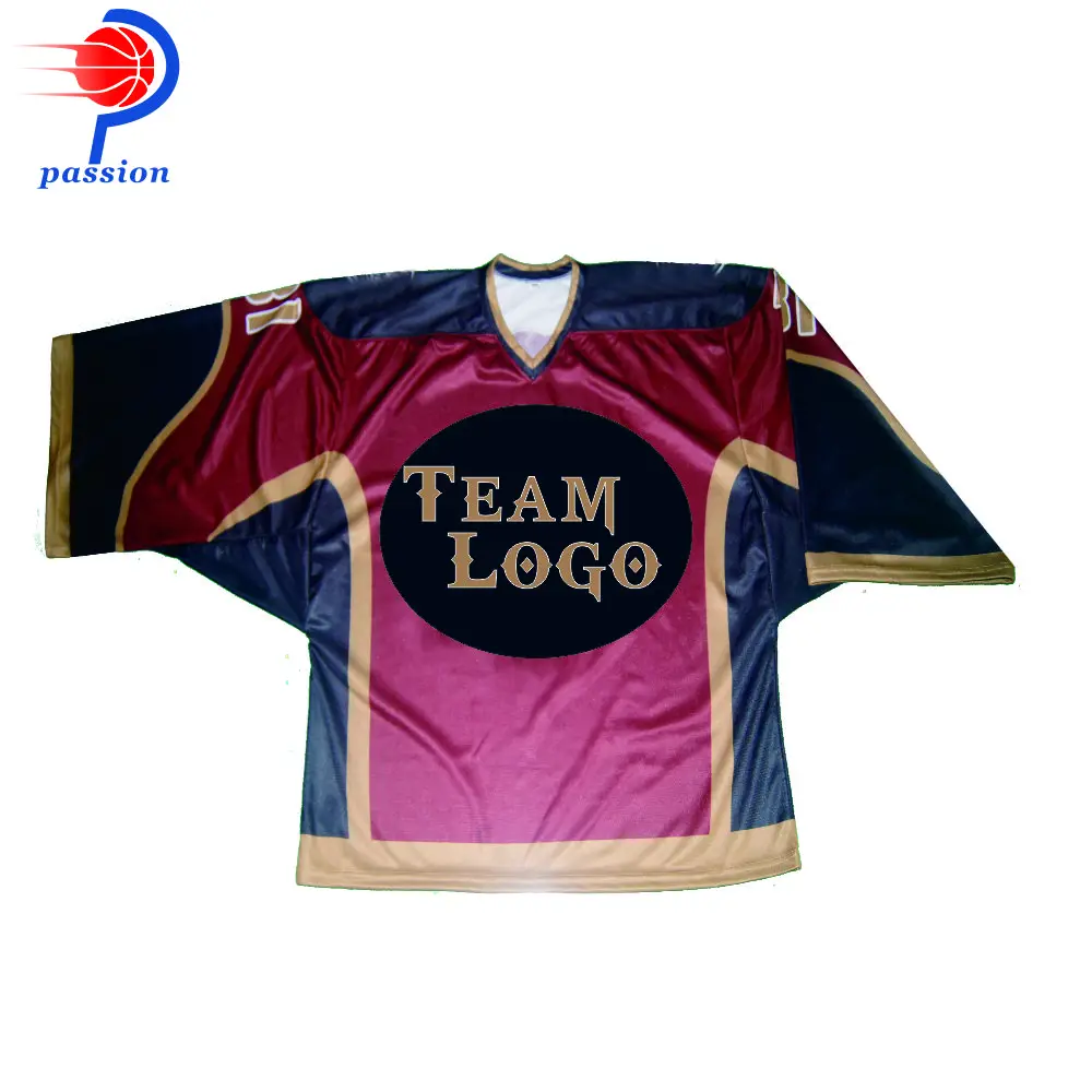 Red Team Custom Hockey Jersey - JerseyTron