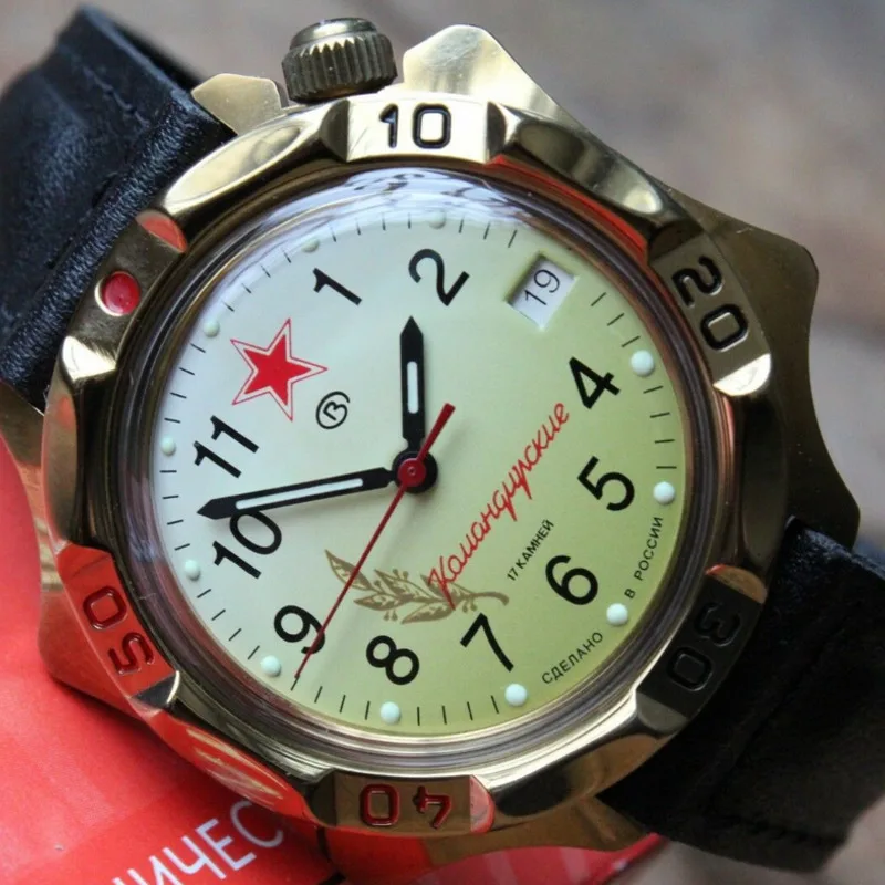 Watch Vostok commander, General Russian, model 539707 afbeelding