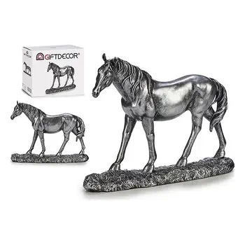 

Horse Silver Resin Silver (7,5 x 23,5 x 30 cm)