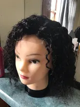 Extensiones con ondas al agua dulces, 3 mechones con cierre de encaje 100% cabello indio ondulado extensiones de cabello humano no Remy con cierre