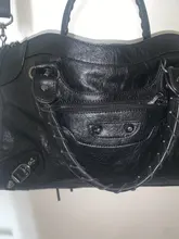 Bolso europeo de cuero PU para motocicleta para mujer, bandoleras cruzadas con remaches y borlas