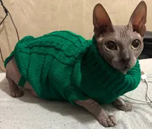 MPK-suéter SWA para gatos y perros pequeños, ropa para gatos, 12 opciones de colores + 6 tamaños para cada Color Da