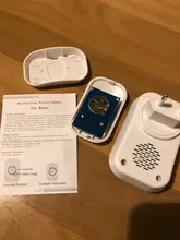 Timbre de puerta inalámbrico FUERS M557, 433Mhz, para hogar, bienvenida, 150M de largo, 32 canciones