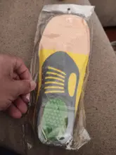 VAIPCOW-plantillas ortopédicas de PVC para la salud del pie, almohadilla de suela plana para zapatos, almohadilla de apoyo para ARCO, fascitis plantar