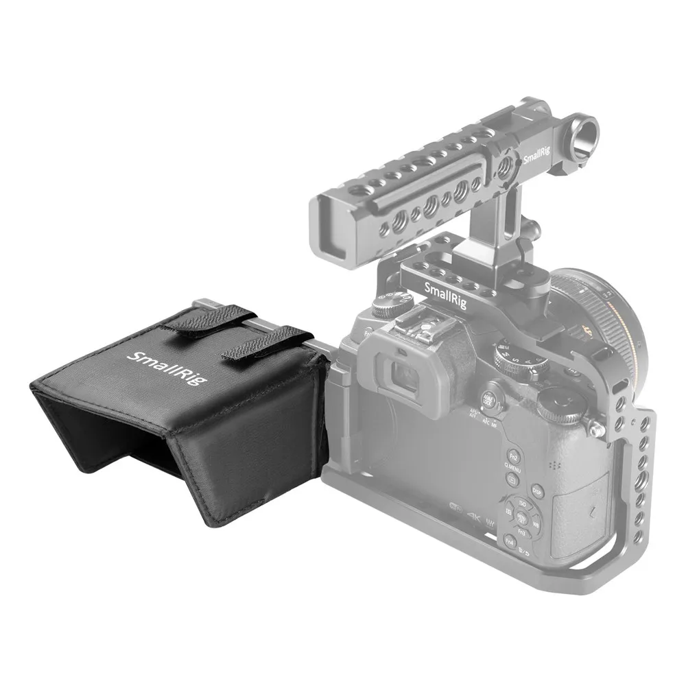 SmallRig нейлоновый солнцезащитный козырек с ЖК экраном для DSLR камер и видеокамер
