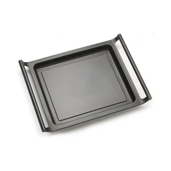 

Flat grill plate BRA A271535 35 cm Black