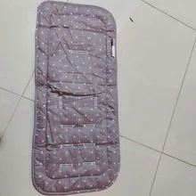 Asiento de algodón para cochecito de bebé recién nacido, accesorio de cojín para carrito esterilla infantil, cómodo y suave de diferentes colores