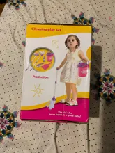 Juego de simulación de casa para niños, mini herramientas de limpieza, fregona, escoba, juego de Juguetes