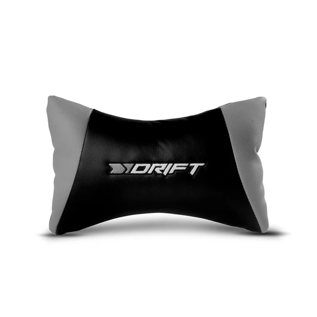 DRIFT Gaming DR175GRAY- Silla Gaming Profesional, polipiel, reposabrazos ajustables 2D, piston clase 4, giratoria, mecanismo de mariposa, cojin lumbar y cervical, negro/blanco/gris 6