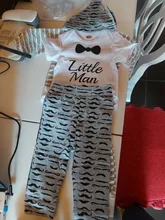Trajes de niño bebé recién nacido, conjunto de ropa con letras estampadas, peleles, pantalones y sombreros, mono de bebé de 0 a 18M, 3 piezas